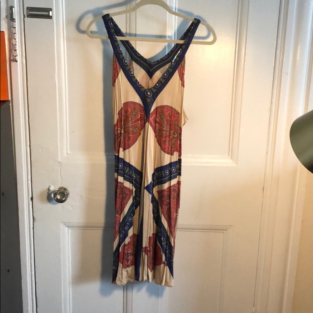 Anthropology sleeveless sun dress